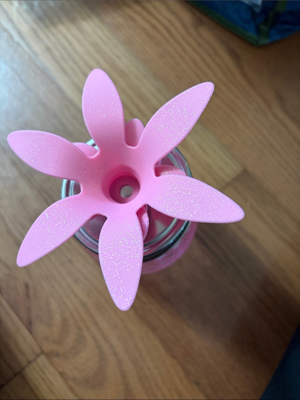 Pink Pineapple Glass Jar with Silicone Top - Picture 2 of 5